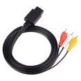 thumbnail image 2 of HLONK New AV Audio Video Adapter Cable Cord for SNES Super NES Nintendo N64 Game Cube, 2 of 5