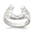 thumbnail image 1 of 925 Sterling Silver Horseshoe Ring, 1 of 2