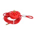 thumbnail image 3 of Adjustable  Cable Lock, Sturdy Durable 2meters Cable Lockout 8 Holes  For Chemical Industry For Electricity, 3 of 8
