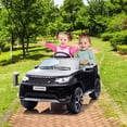 thumbnail image 3 of Kojooin 12V Licensed Land Rover Ride on Toys for Big Kids, Electric Car for Kids with Remote Control, Electric Vehicle Ride on Toy, 3 Speeds, Soft Start, Led Lights, 3 of 8