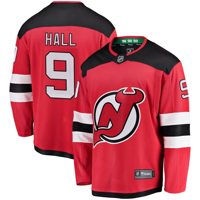 Taylor Hall New Jersey Devils LNH Fanatics Breakaway Chandail Domicile
