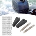 thumbnail image 4 of 6G1 4311600, Durable 2 Set Robuste et Fiable Poignée Vis Kit Anti Fissure Poignée Vis Ensemble Usure pour hors-Bord 8HP 8SN Support, 4 of 8