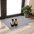 thumbnail image 2 of Mainstays Wicklow Woven 2x3 Accent Mat, Low-Profile, Water-Resistant, Non-Slip, Neutral Grey, for Kitchen, Hallway, Laundry, Entryway, 2 of 5