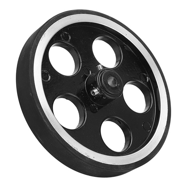 Comptoir de Longueur, Diamètre du Trou 6mm Codeur Roue en Alliage d'Aluminium Silicone pour Compter BEM-P14-300-XJL