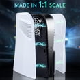 thumbnail image 2 of Enhanced PS5 Disc Edition Console Cover Plates: Durable Shockproof Faceplate with Fan Vents, Anti-Scratch Protection, and Sleek ABS Shell for Playstation 5, 2 of 8