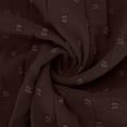 thumbnail image 5 of cfhntfmh Robes d'Invitée de Mariage pour Femmes Tendance à Découpes à Volants Col Ras du Cou Robe Maxi Smockée Ample Plissée Robe de Soirée, 5 of 5
