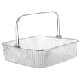 thumbnail image 1 of Panier Carré pour Friteuse à Air Chaud Panier en Métal pour Friteuse à Air Panier de Cuisson pour Friture à Air avec Poignée, 1 of 8