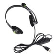 thumbnail image 3 of Casque Filaire 3.5mm, Réduction de Bruit Réglable Stéréo Connexion Directe Casque Filaire avec Microphone pour Bureau USB, 3 of 8