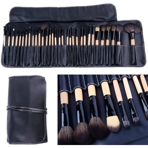 Set de brosse de maquillage 32 Brosses professionnelles Cosmétiques Professional Essential Make Up Brush Set Kit avec sac