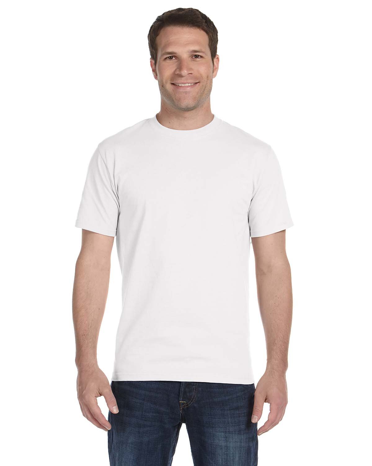 Gildan T-Shirt Adulte DryBlend 56 oz, 50/50 - Blanc - 2TG