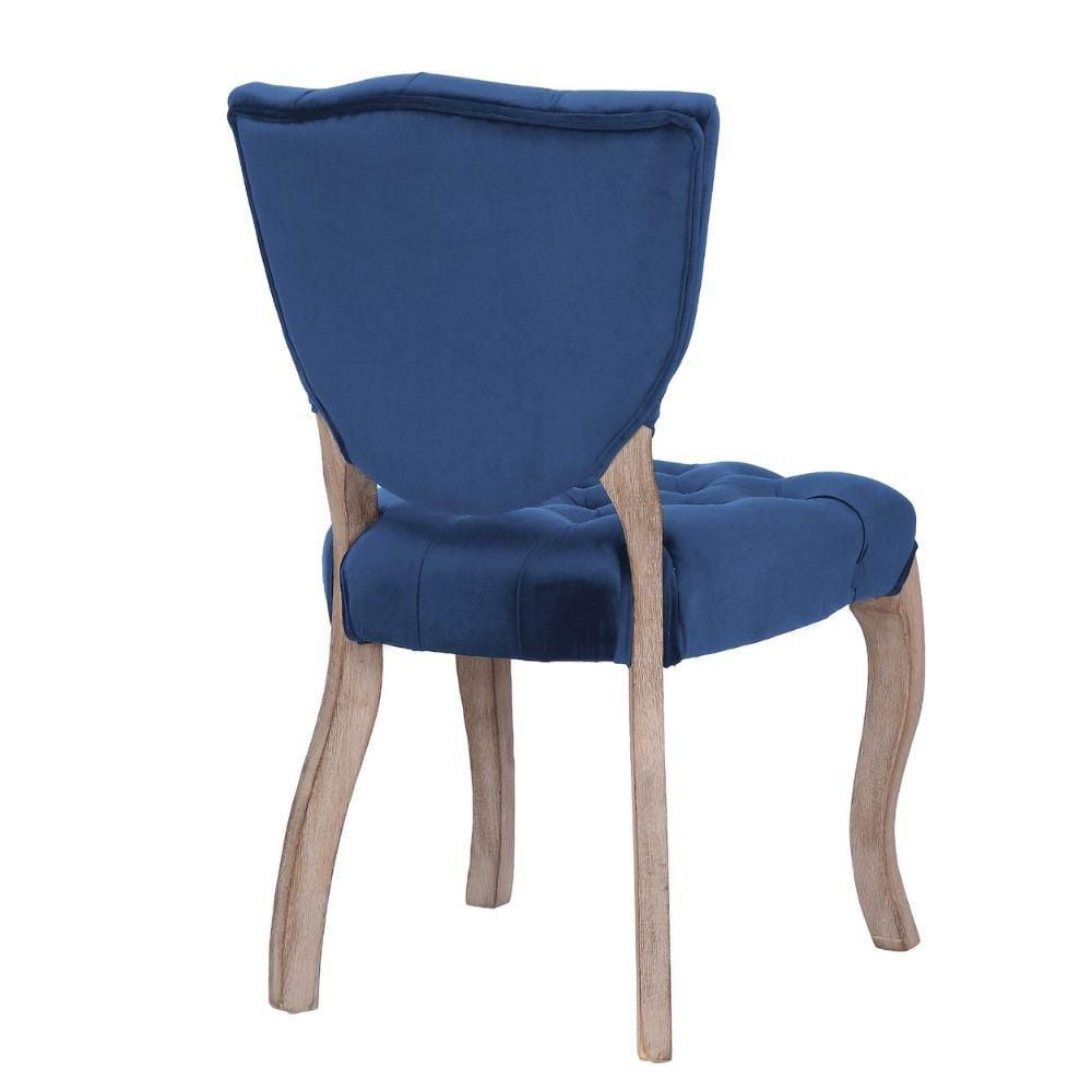 Chaise en velours rembourrée avec pieds dorés brillants – Lot de 2 chaises élégantes et robustes pour salles à manger, salons, chambres, bureaux, salons et espaces modernes