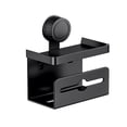 thumbnail image 2 of Chmadoxn Bathroom Storage & Organization, Toilet Suction Cup Toilet Paper Box Wall Mounted Roll Paper Rack Without Punching Toilet Tissue Box Alloy Suction cup paper holder, 2 of 6