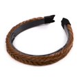 thumbnail image 3 of Synthetic Chunky Hair Madison Braid Headbands Classic Plaited Braided Hair Bands, 3 of 5