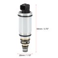 thumbnail image 2 of Unique Bargains Auto AC Compressor Electronic Control Solenoid Valve Replacement for Hyundai Sonata 2011-2014 for Kia Optima 2011-2016, 2 of 6