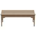 thumbnail image 3 of Ellendale Banc Adirondack Sans Dossier en Poly Plastique Weatherwood, 3 of 6