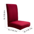 thumbnail image 3 of Clearance! Slip Cover for Chair Kitchen Chair Cover Chairs Cover Dining Chair Slipcovers Chair Protector Cover Chair Slip Covers Dining Chair Seat Cover Cover Chair, 3 of 4