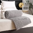 thumbnail image 2 of Birdeem Flannel Blanket Solid Color Multifunctional Cover Blanket, 2 of 8