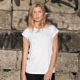 thumbnail image 4 of Build Your Brand T-Shirt à Épaules Prolongées pour Femmes, 4 of 6