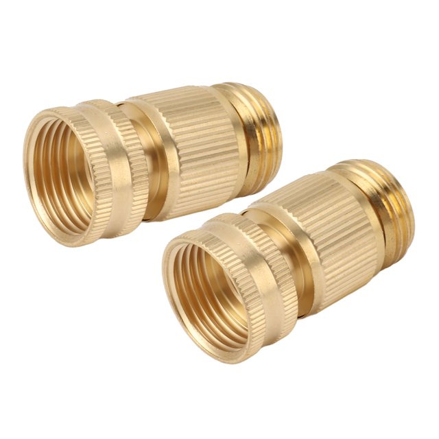 Hose Quick Connector, Garden Hose Adapter 2PCS Male And Female For Faucet
