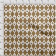 thumbnail image 4 of oneOone Georgette Viscose Light Brown Fabric Check Argyle Sewing Craft Projects Fabric Prints By Yard 42 Inch Wide, 4 of 4
