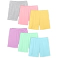 thumbnail image 2 of Cowsor Boy's Girls' Solid Bike Shorts 6PC, 2 of 3