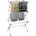 thumbnail image 1 of StarNight - Foldable Vertical Laundry Drying Rack, 23.6" x 13.75" x 41.3", White, 1 of 5