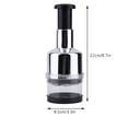 thumbnail image 3 of Dvkptbk Stainless Steel Ginger Garlic Chopper Home Kitchen Tools Multifunctional Chopper Food Chopper Kitchen Gadgets, 3 of 9