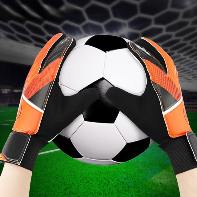 Cameland Gants de Gardien de But de Football pour Enfants Gants de Gardien en Caoutchouc Résistants à la Paroi Gants Résistants à la Paroi pour la Main
