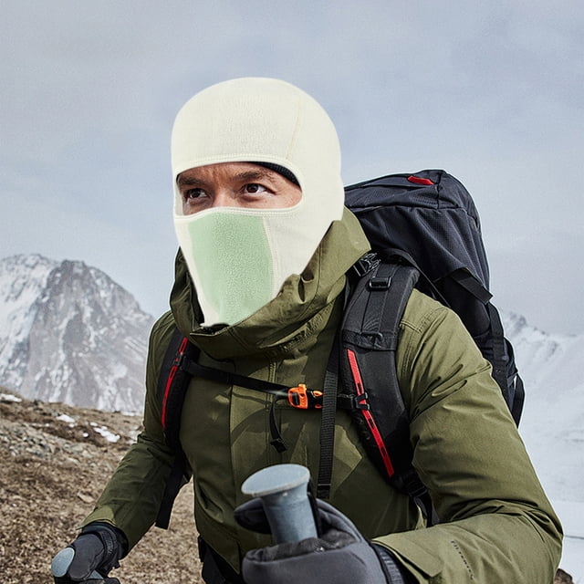 Face Mask Skin Care,Winter Face Mask,Winter Outdoor Warm Riding Mask Face Protection Neck Protection and Mouth Protection Integrated Hood Cold Fleece Hat,Gaiters Face Mask,Comfortable Face Masks