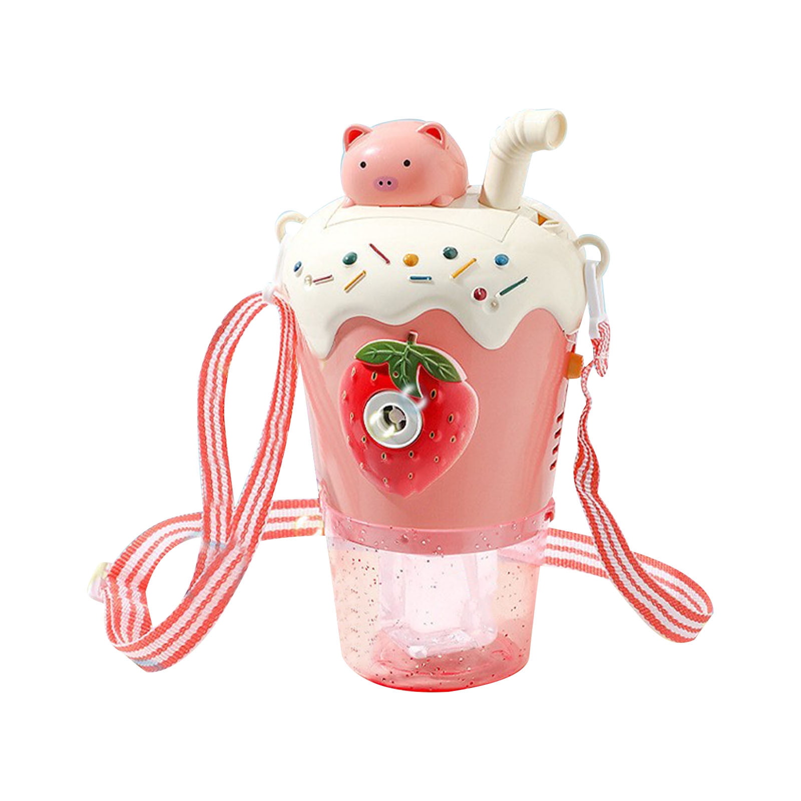 Machine à Bulles De Fumée élastique - LED Et Musique, Anti-fuite, Portable - Pour Fêtes, Anniversaires, Adultes Et Enfants