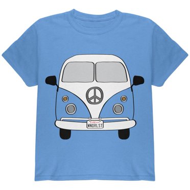 Halloween Travel Bus Costume Camper Wanderlust Youth T Shirt