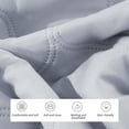 thumbnail image 4 of Cooling Blanket, Cotton Summer Cooling Comforter, Lightweight Breathable Blanket for Hot Sleepers & Night Sweats, Double Bed Size, Cotton Ice Blanket , Gray, by Cloudqi, 4 of 8