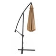 thumbnail image 3 of Beach Umbrellas for Sand Garden Umbrella Outdoor Stall Umbrella Beach Sun Umbrella Replacement Cloth 106 Inch Diameter 6 Skeleton Beach Umbrella Portable, 3 of 3