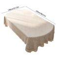thumbnail image 2 of Picnic Party Decorations Table Cloth Decorative Picnic Cloth Rectangular Party Picnic Dinner Decorative Table Cloth Pvc Material, 2 of 6