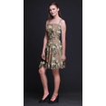 thumbnail image 2 of Bimba Robe Soleil Mini à Taille Smockée pour Femmes, Imprimée, Tenue de Fête d'Été pour les Vacances - Moyen, 2 of 5