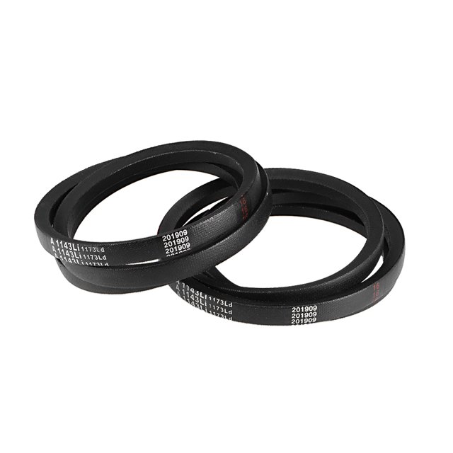 Unique Bargains A1143/A45 V Belt 45-inch Inner Girth, A-Section Rubber Drive Belt 2pcs