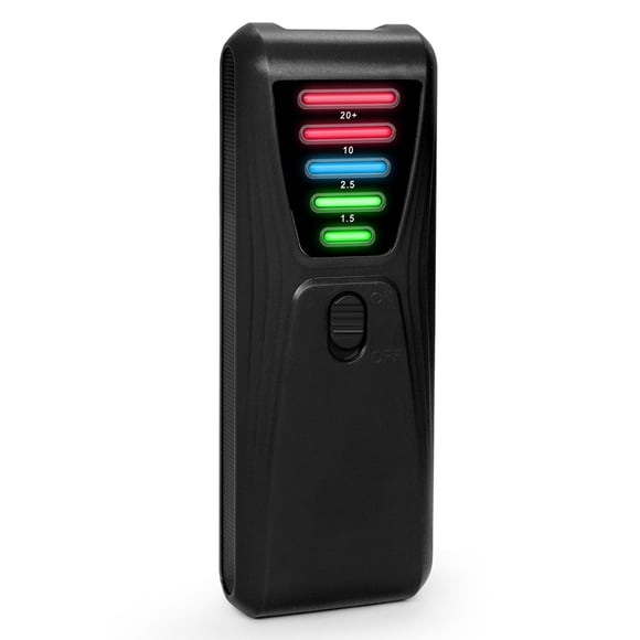 Practical Electromagnetic Radiation Detector Handheld EMF Tester EMF Meter Portable 5 LED Gauss Meter Magnetic-Field Test Meter for Home Vacuum Cleaner Hair Dryer