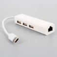 thumbnail image 1 of axGear USB 3.1 Type-C USB-C Multiples 3 Ports Hub avec Adaptateur Réseau Ethernet LAN AP, 1 of 7