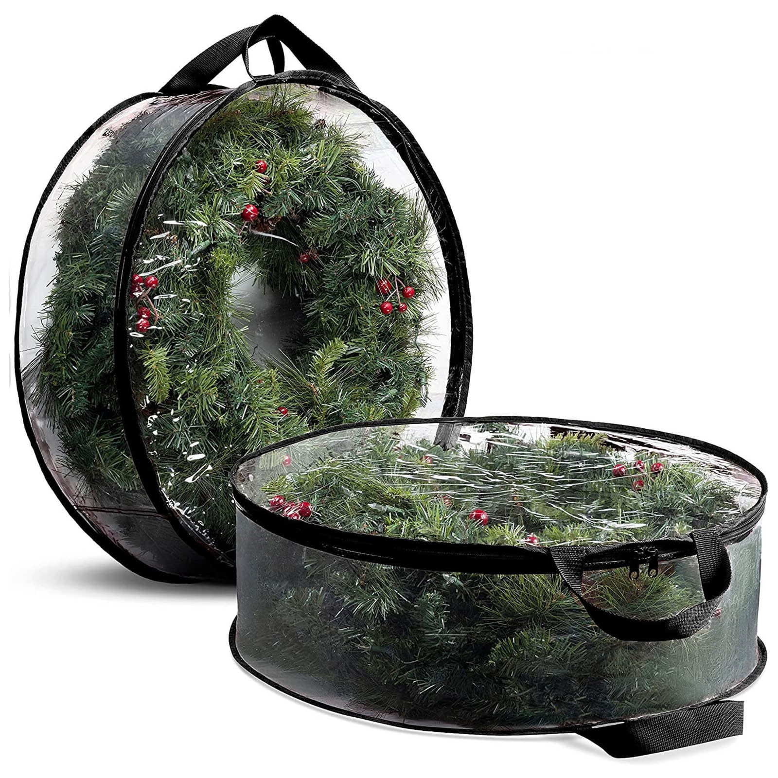 Bdday Sac de Rangement pour Arbre de Noël en Tissu Sac de Finition Sac de Rangement pour Arbre de Noël Sac de Rangement pour Couronne Anti-Insectes