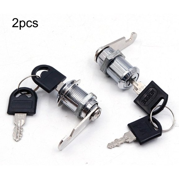 Boîte à Outils Neuve avec Serrure Cam, Boîte Tubulaire avec Clés en Alliage de Zinc à 90 Degrés