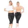 thumbnail image 2 of Stretch Is Comfort Women's Plus Size Knee Length Leggings| Adult X-Large - 7x, 2 of 5