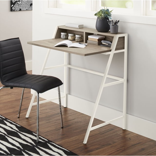 Bureau Hometrends Conrad avec Huche