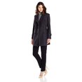 thumbnail image 2 of Anne Klein Manteau Classique à Double Boutonnage pour Femmes, Charbon, Moyen US, 2 of 3