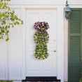 thumbnail image 5 of Simulated Rose Bouquets Simulated Flower Wall Hanging Baskets Decorative Landscaping Artificial Flowers Rattan Home Decor Flowers 85cm, 5 of 5