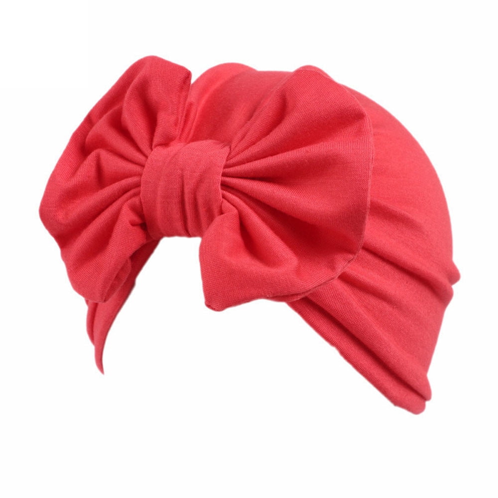 XZNGL Head Wrap Scarf Children Baby Girls Boho Hat Beanie Scarf Turban Wrap Cap Rd