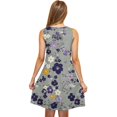 thumbnail image 4 of Ovzne Robes d'Été pour Femmes 2025 Robe d'Été Robe Décontractée pour Femme Dégradé Sans Manches Col Ras du Cou Robe à Imprimé Robe pour Femme Imprimée Liquidation, 4 of 5