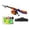 Orange, variant on jinwen Fishing Pole Child Spincasting Reels Fishing Rod and Reel Combos for Angler Boys Pink