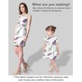 thumbnail image 5 of Soimoi Musical Instruments Print, Silk Fabric, Decor Sewing Fabric by The Yard 42 Inch Wide,Decorative Fabric for Shirts Suits Ties, White, 5 of 5