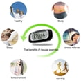 thumbnail image 3 of Walking Pedometer  Calorie Counter Walking 3D Pedometer With Clip Accurate Step Counter For Fitness Walking Distance Miles/Km Calorie Counter, 3 of 8