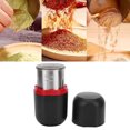 thumbnail image 4 of Electric Tablet Crusher, Brush Cleaning Coffee Grinder Stainless Steel Black Multipurpose Fine Powder Labor Saving  For Office For Home US Plug 110V, 4 of 8